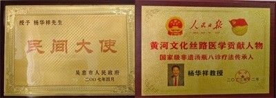 全民齐心兴中华 守正创新助健康 ——民间大使、国家非遗传承人杨华祥教授