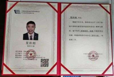 两会专题报道 一种治疗颈椎病的枕头 中国影响力人物---夏积相