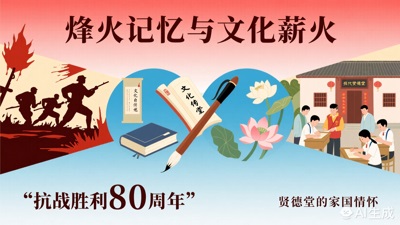 烽火记忆与文化薪火：抗战胜利80周年之际看贤德堂的家国情怀