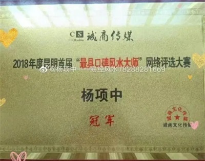 弘扬国学文化 传承易学精髓 记中国著名周易名家、书法家——杨项中