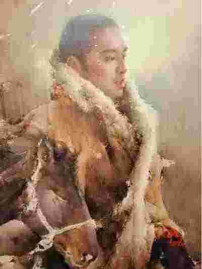 中国当代著名书法家魏敏为猎鹰护卫俱乐部题字